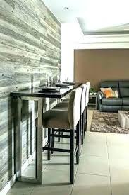 Breakfast Bar Against Wall Google Search Dining Room Small Kitchen Bar Table Tall Dining Table