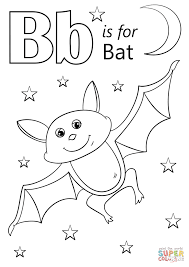 Letter B Is For Bat Coloring Page Free Printable Coloring Pages Bat Coloring Pages Abc Coloring Pages Halloween Coloring Pages