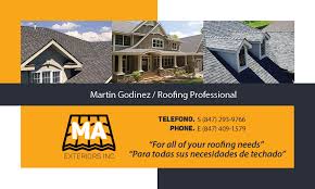 When it comes to your business, don't wait for opportunity, create it! Roofing Business Card On Behance