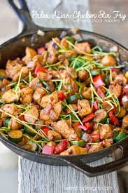 You can find it in flavors like teriyaki and sesame, both of which are delicious here. One Pot Low Carb Paleo Keto Asian Chicken Stir Fry