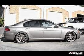 3 Piece Forged Wheels 22x9 5 Front And 20x11 Rear With Dark Tint On Chrome Lip More Info At Www Nutekwheels Com See This Image Bmw Series 745 Bmw Bmw 740