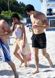 Cabello has been following mendes on tour. Camila Cabello Was Spotted Vacationing In Miami Camila Cabello S Barely There Swimsuit May Be Steamier Than Her Makeout Session With Shawn Mendes Popsugar Latina Photo 2