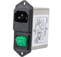 Power Entry Module Filter Fast-on Terminal Plug-In EMI ...