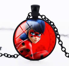 Details About Comic Miraculous Ladybug Pendant Necklace Miraculous Ladybug Kids Toy Gifts Pendant Jewelry