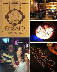 Ensaio no botequim, em Vitória-ES