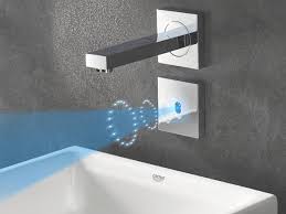 Kurze anleitung wie man eine kartusche bei einem einhandmischer austauscht. Armatur Mit Sensor Hygienisch Hande Waschen Grohe