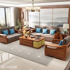 Ukuran sofa tamu 3 dudukan p 180 cm x l 75 cm x t 90 cm. Kursi Tamu Minimalis Kayu Jati Jepara Rumah Mebel