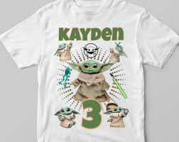 Yoda Birthday Shirt Etsy