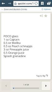 Dave And Busters Walk The Plank Peach Schnapps Adult Drinks Drinks