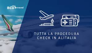 Alitalia weist jedem passagier automatisch einen sitzplatz zu, den diese aber kostenfrei ändern können. Come Fare Il Check In Online Alitalia Bcd Travel Move Italy Site Europe