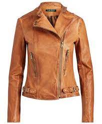 Lauren Ralph Lauren Leather Moto Jacket Reviews Jackets Blazers Women Macy Leather Moto Jacket Outfit Leather Jackets Women Blazer Jackets For Women