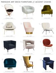 Achieving The Parisian Art Deco Style Furniture Emily Henderson Art Deco Style Furniture Art Deco Interior Interior Deco