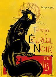 La Tournee Du Chat Noir Style Squirrel Art Cartoon Art Styles Black Squirrel