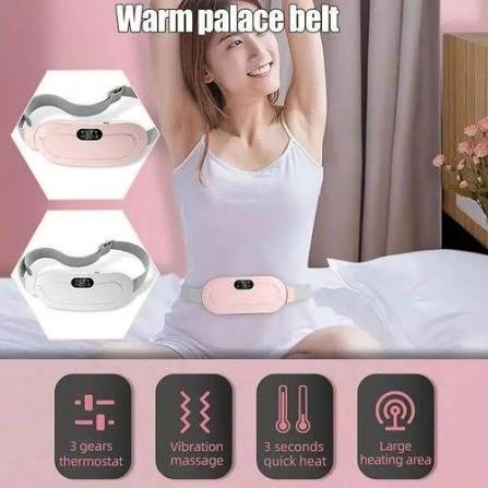 Generic Menstrual Heating Pad Smart Warm Palace Belt Relief