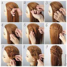 Lynette Tee On Instagram Fishtail Ladder Braid Check Out The Instruction As Below 1 Di Ladder Braid Braided Hairstyles For Wedding Cool Braid Hairstyles