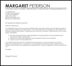 Welding Inspector Cover Letter Sample Cover Letter Templates Examples