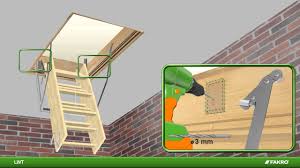 Ce type de travaux est à réaliser par un professionnel du. Fakro Escaliers Escamotables Lwt Youtube
