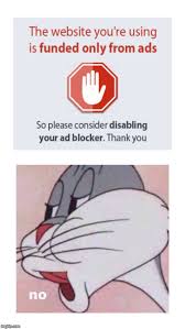 Online, the image has been used as a reaction, commonly paired with the caption no. Bugs Bunny No Imgflip