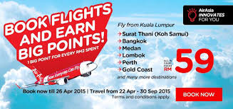 How to redeem air asia big point on an air asia flight. Special Fares Extra Big Points From Airasia Economy Traveller