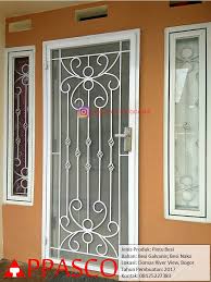 Otomatis, pintu besi darurat dan macam macam jenis pintu besi. Pintu Besi Minimalis Galvalum Di Ciomas River View Bogor Pintu Teralis Besi Appasco Indonesia