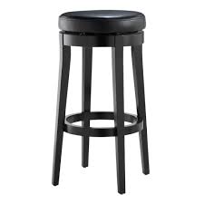 See more ideas about counter stools, swivel counter stools, leather counter stools. Home Decorators Collection 30 In Black Cushioned Swivel Bar Stool In Black 0847100700 The Home Depot