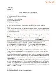 Maybe you would like to learn more about one of these? Cbse Class 7 Science Physical And Chemical Changes Worksheets With Answers Chapter 6