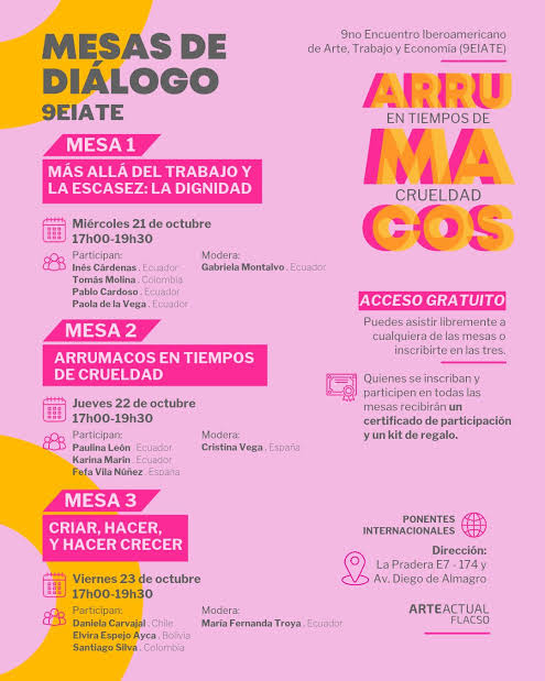 👩‍🏫 ¡Inscríbete en las mesas de diálogo del 9EIATE! Del 21 ...