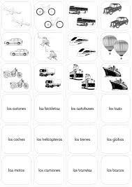Transport In Spanish El Transporte Activity Pack Transportation Spanish Spanish Activities