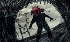 Learn how to draw demon simply by following the steps outlined in our video lessons. Clip Joint Children S Drawings In Horror Movies Movies The Guardian