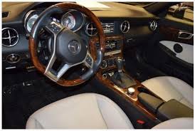 2012 Mercedes Slk 350 Wood Interior Accenting Windscreen Http Www Backblade Net