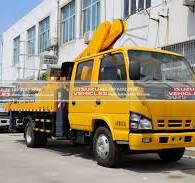 ISUZU Double Row Aerial Platform Work Truck - ISUZU Vehicles