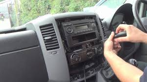 Radio Removal Mercedes Sprinter 1995 Present Justaudiotips Youtube