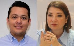 Kira Iris y Raúl Aguilar, responsables del ambulantaje en Playa del Carmen