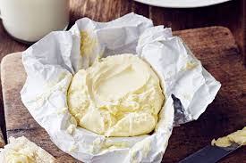 A soft yellowish or whitish emulsion of butterfat, water, air, and sometimes salt, churned. Cultured Salted Butter Recipes Delicious Com Au