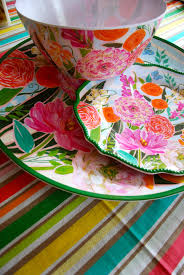 Marvo melamine dinner plates, set of four. Floral Melamine Plates Blue White Floral Pattern Picnic Dinner Plate 9 Inch Melamine Set Of 4
