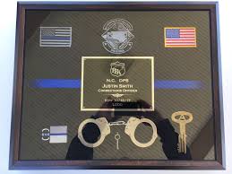 Correction Officer Shadow Box N C Dps Correctional Officer Shadow Box Shadow Boxes