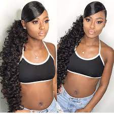 Straight Hair For Crochet Braids Weave Ponytail Hairstyles Girl Hairstyles Ponytail Hairstyles