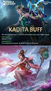 The Queen of the Southern Seas is getting a buff. Let's hope Moontoon would  release her long over due Anthem of Tides skin. : r/MobileLegendsGame