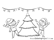 Story of advent calendar coloring pages. Advent Coloring Pages