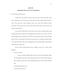 Contoh laporan pkl/ prakerin di hotel susan spa. Laporan Shinta Prakerin Akomodasi Perhotelan