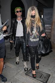 Keep scrolling to find out everything we know about the rumored new couple. Avril Lavigne And Her Boyfriend Mod Sun Step Out In Matching Leather Jackets For Date Night Dinner Geeky Craze