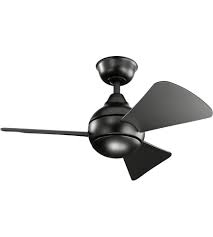 Maybe you would like to learn more about one of these? Kichler 330150sbk Sola 34 Inch Satin Black Ceiling Fan