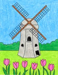 How To Draw A Windmill Art Projects For Kids In these drawing exercises, you will learn how much the human.