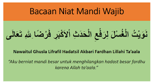 Maybe you would like to learn more about one of these? Bacaan Dan Doa Mandi Wajib Lengkap Dengan Arti Dan Tata Caranya