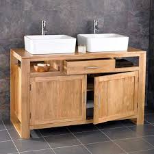 Maybe you had a leak, the extractor fan wasn't functioning properly, or the worst case scenario, your upstairs neighbors had a flood. Extra Large 1300mm Oak Vanity Unit Double Bathroom Basin Set