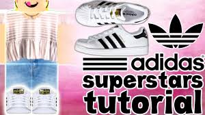 Tagged under tshirt, glove, roblox, template, rectangle. Adidas Superstars Shoe Tutorial Roblox Youtube