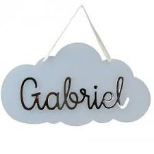 Plaque De Porte Chambre Personnalisee Avec Prenom Nuage Rose Porte De Chambre Plaque De Porte Nuage Rose