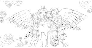 Coloring Mia And Me 1 Png Dans Mia And Me Coloring Pages Coloring Pages To Print For Free Unicorn Coloring Pages Free Coloring Pages Coloring Pages