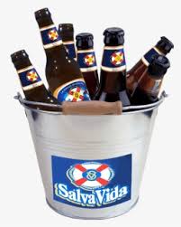 Salva Vida Bucket Beer Bottle Hd Png Download Kindpng