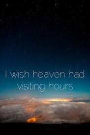 I Wish Heaven Had Visiting Hours Poem Google Search Birthday In Heaven Quotes Heaven Quotes Happy Birthday In Heaven